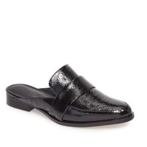 Rebecca Minkoff Mika Patent Leather Mule Loafer